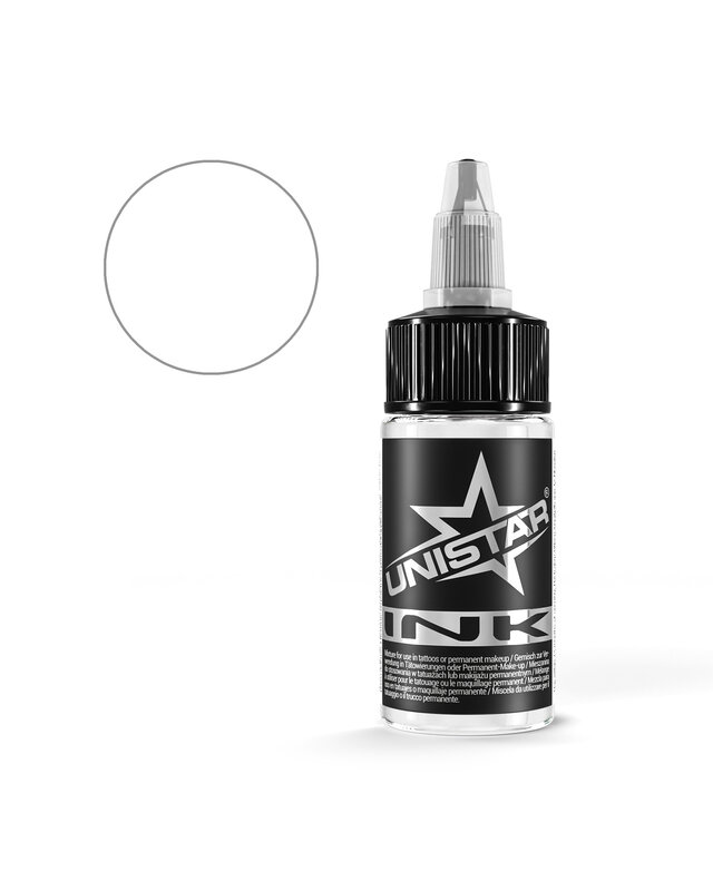 Unistar UNISTAR INK - Basic White - 30ml