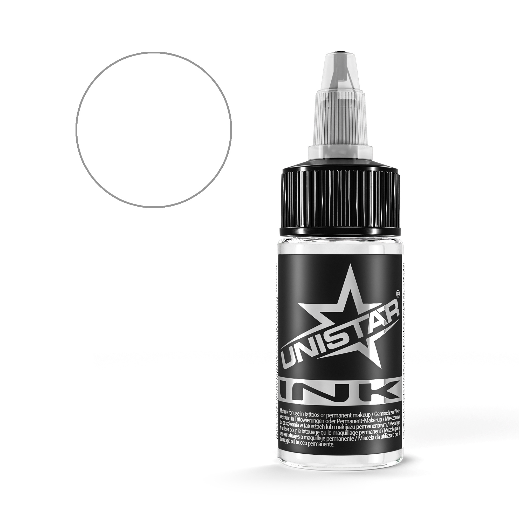 Unistar UNISTAR INK - Basic White - 30ml