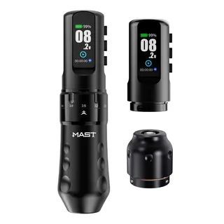 Dragonhawk MAST Dragonhawk MAST FLIP 4 Wireless - 2 Batteries - Black - Adjustable Stroke 2.5-4.5mm