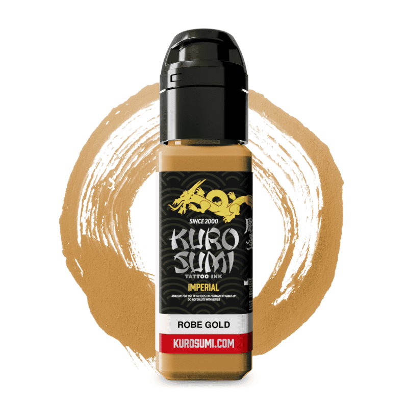 Kuro Sumi Kuro Sumi Imperial Tattoo Ink - Robe Gold v2 - 22ml
