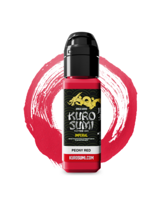 Kuro Sumi Kuro Sumi Imperial Tattoo Ink - Peony Red - 22ml