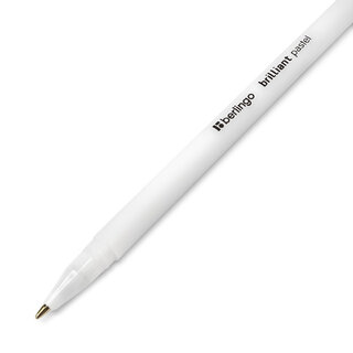 Gel Pen Berlingo Brilliant - White