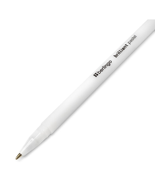 Gel Pen Berlingo Brilliant - White