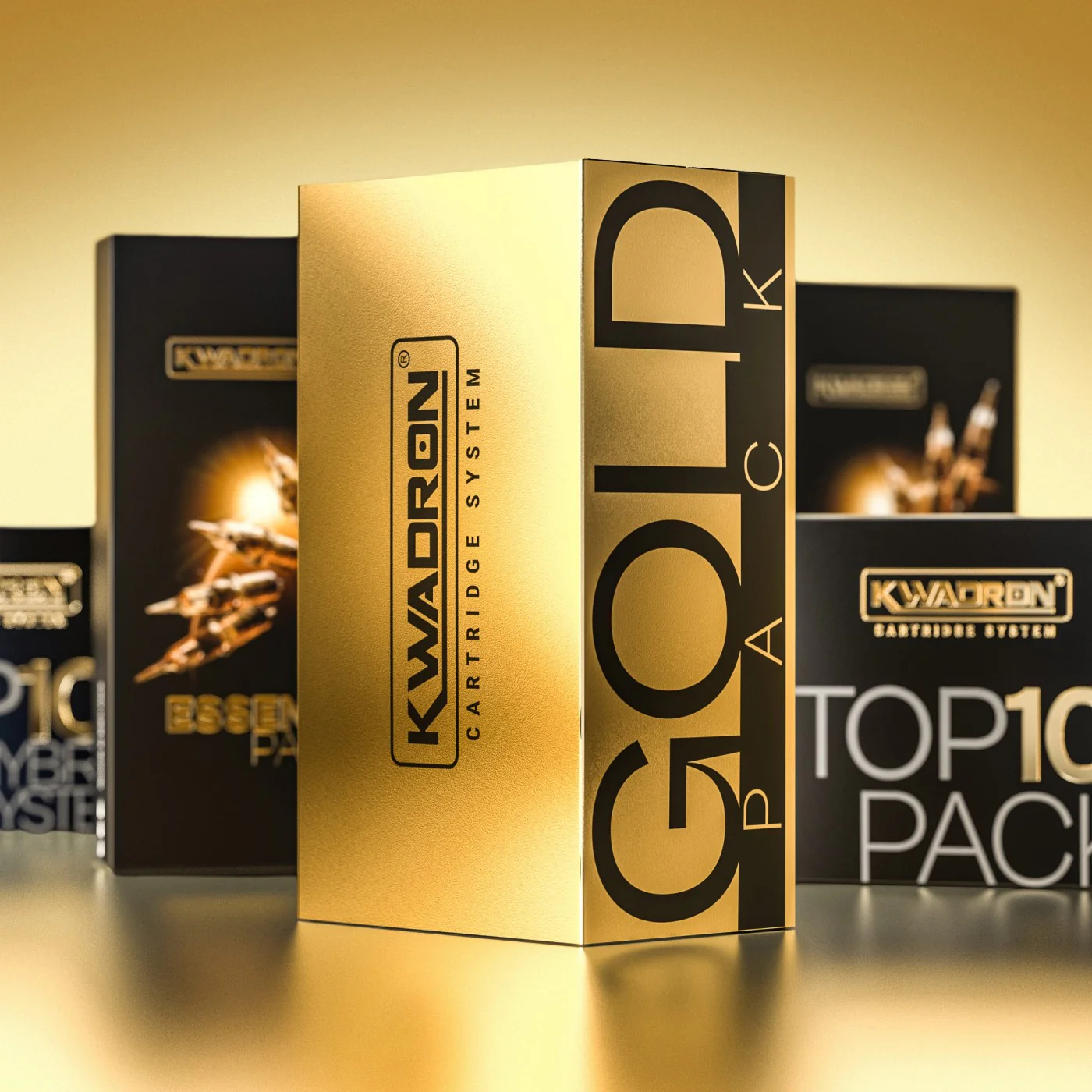 Kwadron GOLD PACK KWADRON - Cartridge System - 40pcs