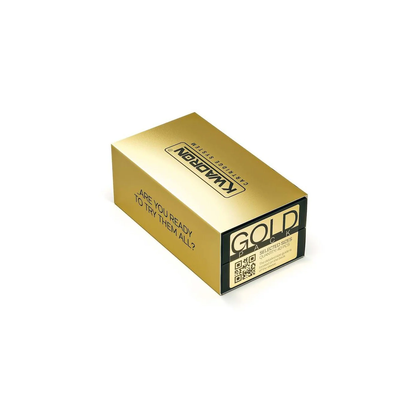 Kwadron GOLD PACK KWADRON - Cartridge System - 40pcs
