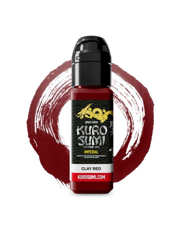 Kuro Sumi Imperial Tattoo Ink - Clay Red - 22ml