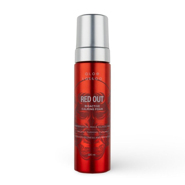 Aloe Tattoo Aloe Tattoo - The Red Out Bioactive Calming Foam - 220ml