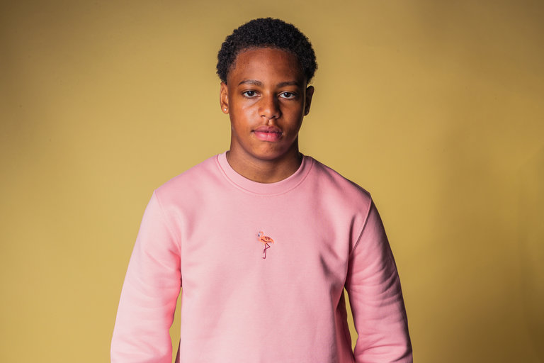 Pastel Pink Organic Sweater