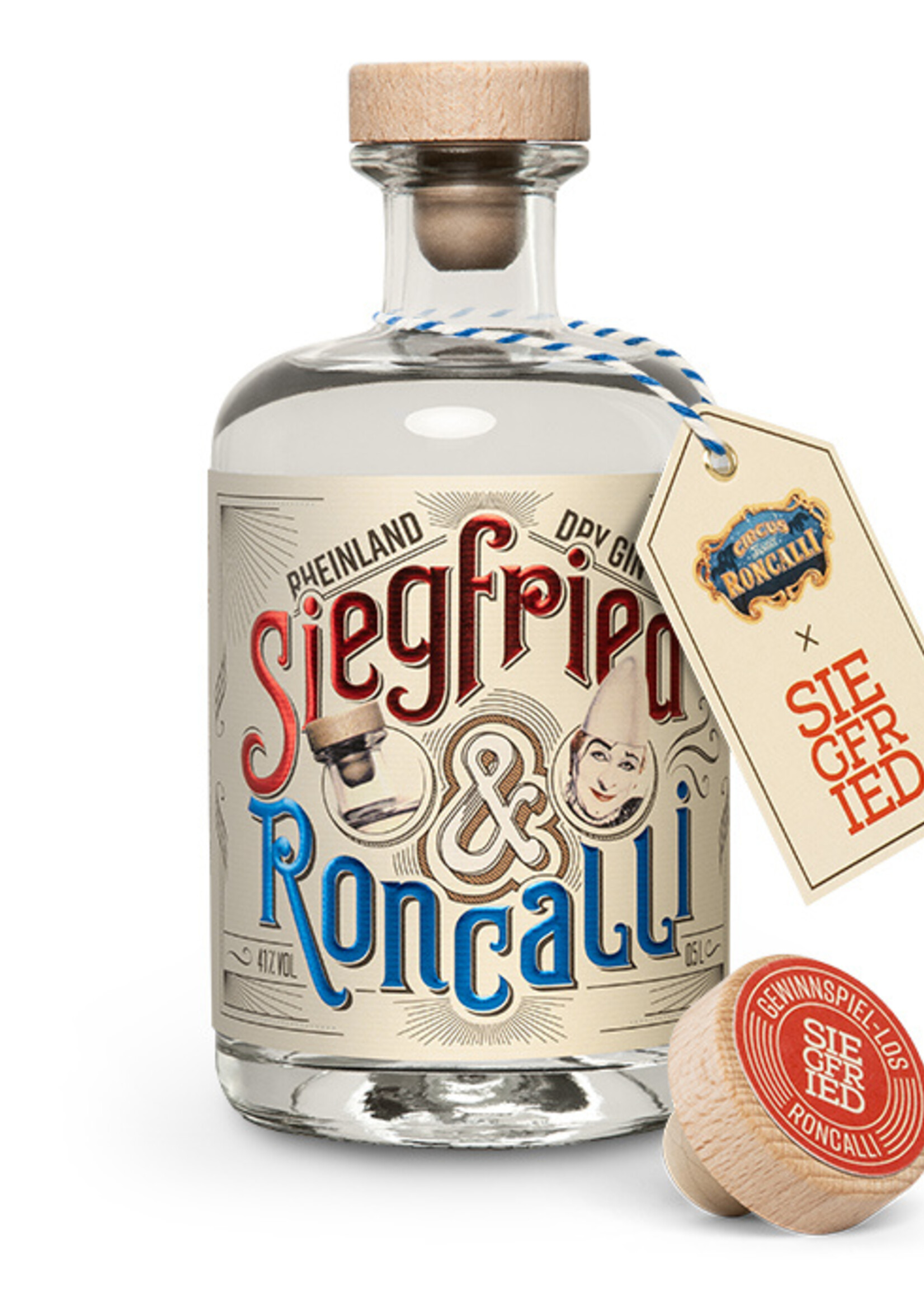 Siegfried Rheinland Dry GIn 0,5L - Roncalli Edition