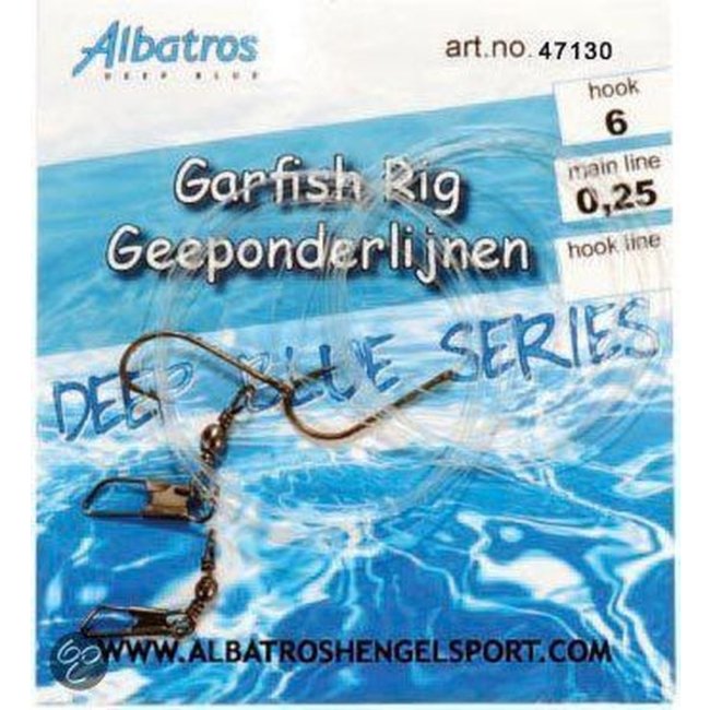 Albatros Geep onderlijn voor gericht vissen op geep