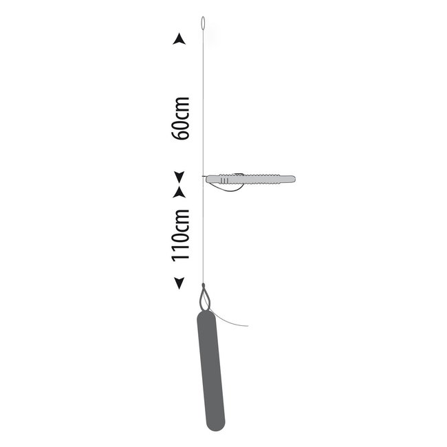 Gamakatsu Dropshot Worm EWG