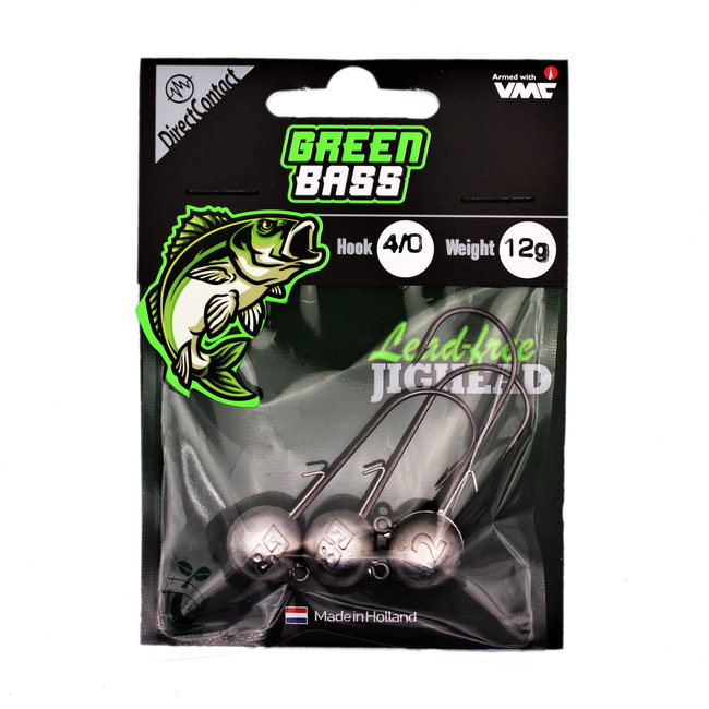 Green Bass Green Bass Lead-Free Jighead