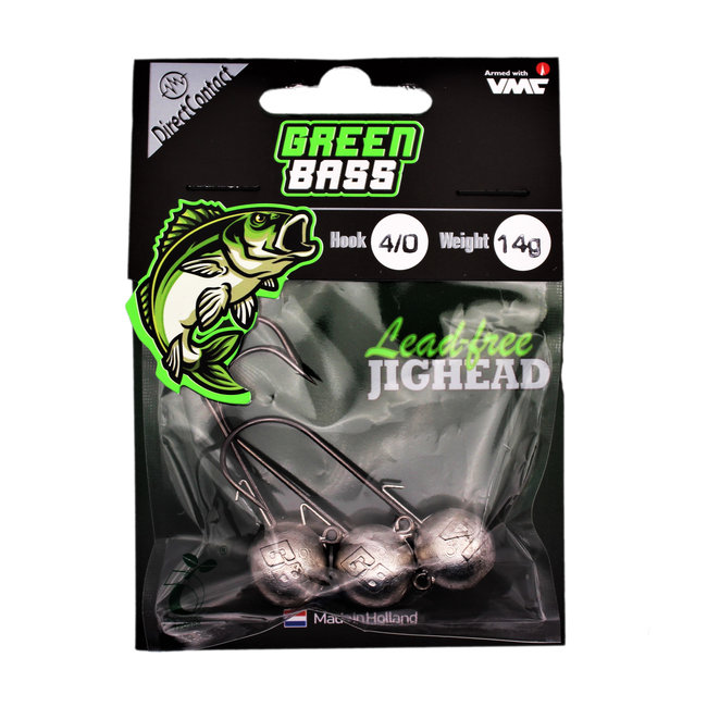 Green Bass Green Bass Lead-Free Jighead