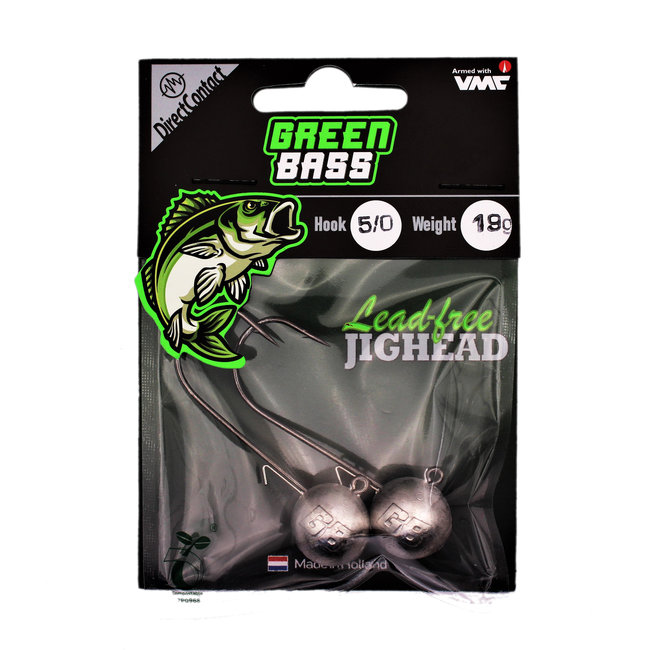 Green Bass Green Bass Lead-Free Jighead