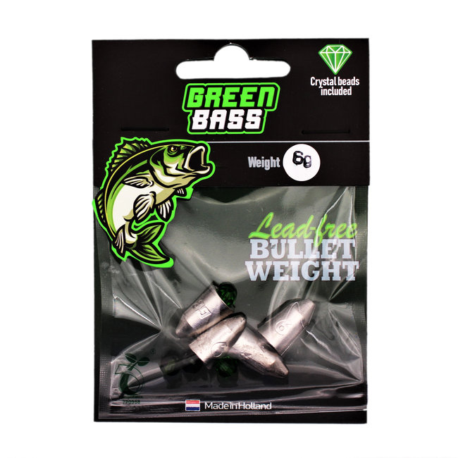 Green Bass Green Bass Lead-Free Bullet Weight