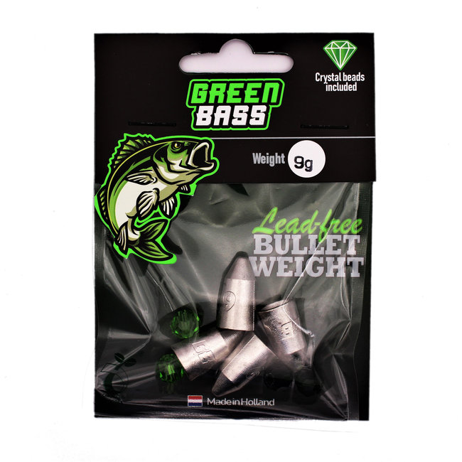 Green Bass Green Bass Lead-Free Bullet Weight