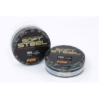 Fox Adaptive Camouflage Soft Steel 18lb (0,35mm)