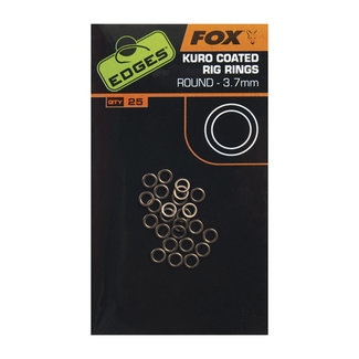 Fox Edges Kuro O Rings 3,7mm Large  x 25pcs