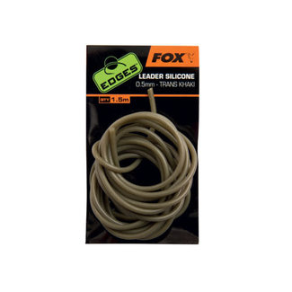 Fox Edges leader silicone 0,5mm trans khaki x 1,5m Fox Edges leader silicone 0,5mm trans khaki x 1,5m