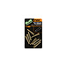 Fox Edges Maat 10 Slik Lead Clip Tail Rubber Trans Khaki