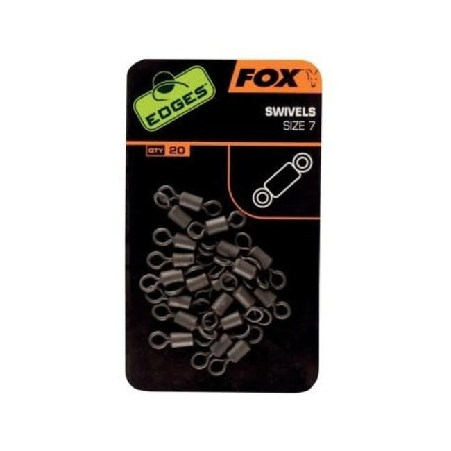 Fox Edges Swivels Standard Size 7 x 20