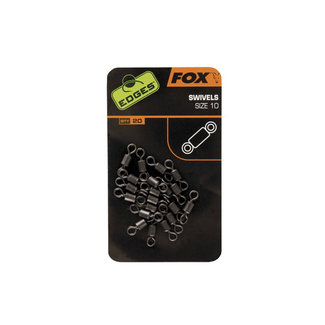 Fox Edges Swivels Standard Maat  10 x 20