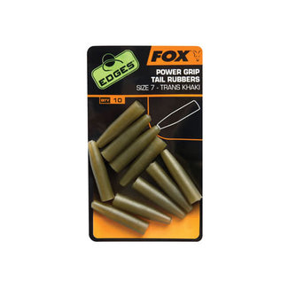 Fox Edges Surefit Tail Rubbers Maat 7x 10pcs