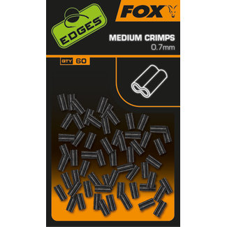Fox Edges Medium Crimps (0,7mm) x 60