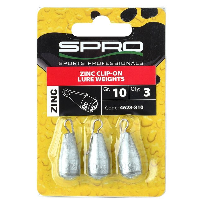 Spro Zinc Clip On Lure Weights