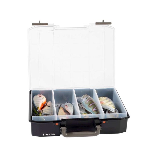 Westin W6 Tackle Box 79 x 337 x 278 incl 4 inzet stukken