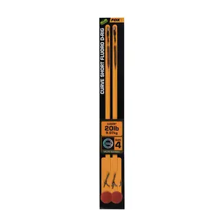 Fox Edges Curve Short Fluoro D-Rig 2 - 30lb Illusion x 2 Fox Edges Curve Short Fluoro D-Rig 2 - 30lb Illusion x 2