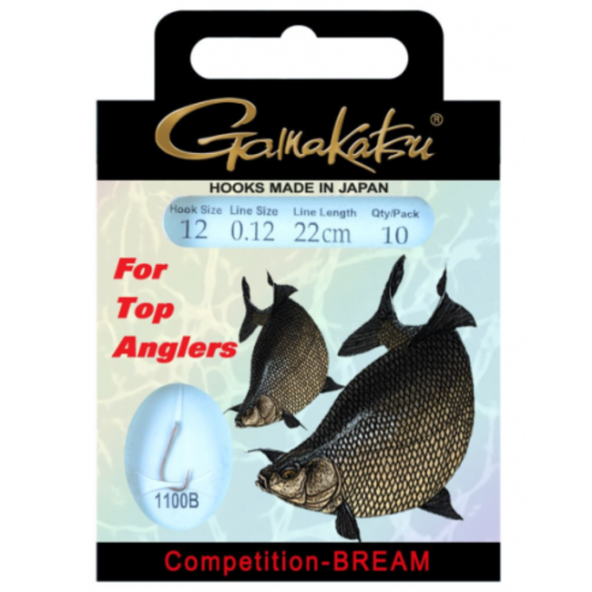 Gamakatsu Competition Bream LS-1100B 22cm 14 0,14mm