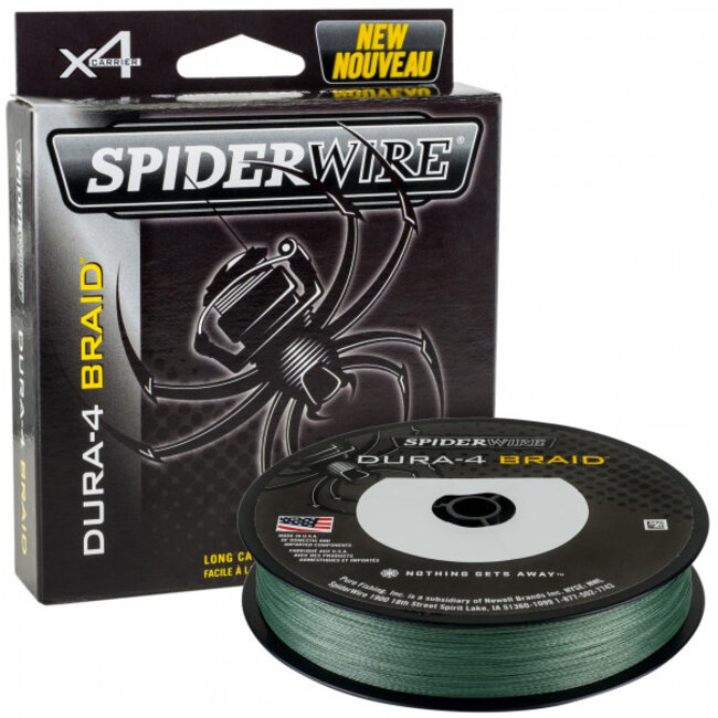 Spiderwire 4 Braid x 0.10mm Moss Green