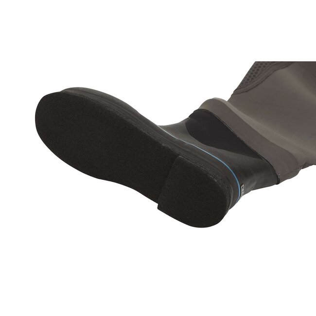 Kinetic Neopreen waadpak met vaste laars maat 40-41 charcoal