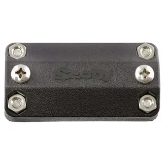 Scotty Rail Mounting Adapter, Black, 7/8” & 1” Square / Round Rail