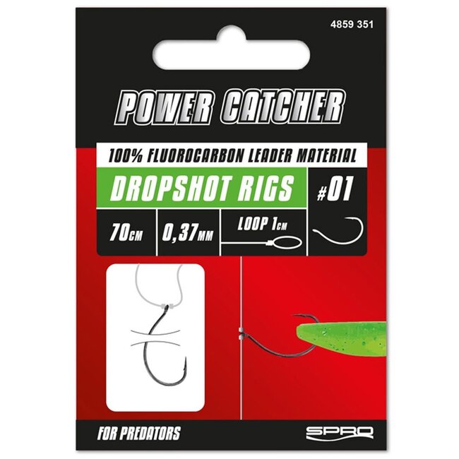 Powercatcher Dropshot haak onderlijn