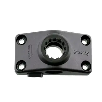 Scotty Side/Deck Mounting Bracket, Locking, Black Scotty Side/Deck Mounting Bracket, Locking, Black