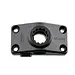 Scotty Side/Deck Mounting Bracket, Locking, Black