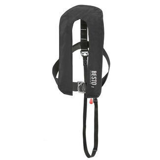 Besto Automatisch reddingsvest zwart 300N