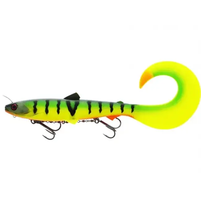 Westin Inline sinking curltail swimbait voor grote snoek 33 cm