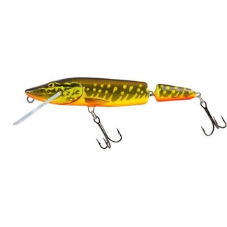 Salmo Pike Jointed 11cm Weight: 13g 2/4oz - Diving Depth: 0,5/1,0m - 1,5/3,5ft Salmo Pike Jointed 11cm Weight: 13g 2/4oz - Diving Depth: 0,5/1,0m - 1,5/3,5ft