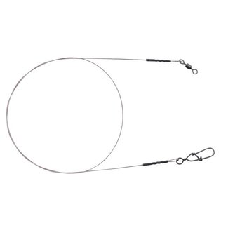 Spro Matte Black Leader 7x7 Wire 0,27mm 20cm