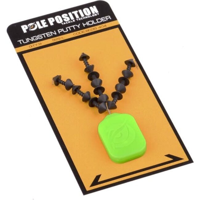 Poleposition Tungsten putty houder large voor nette opslag aan de oever