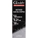 Gamakatsu Method Hair Rig Stopper Haakmaat 10 Lengte 10 cm Lijndikte 0,21 mm