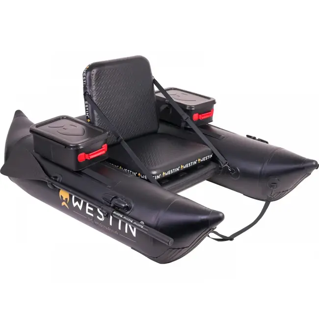 Westin Belly boat 180 cm voor stabiel en comfortabel vissen