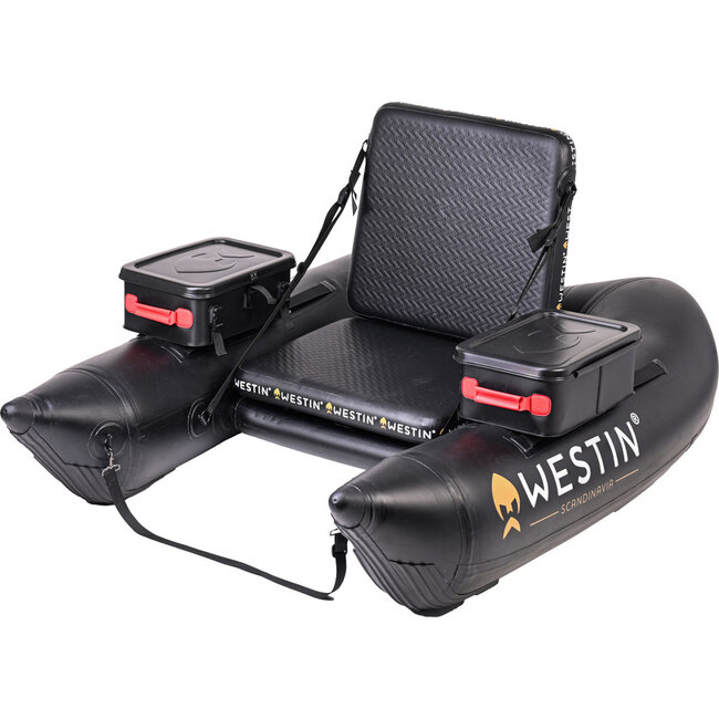 Westin Belly boat 180 cm voor stabiel en comfortabel vissen