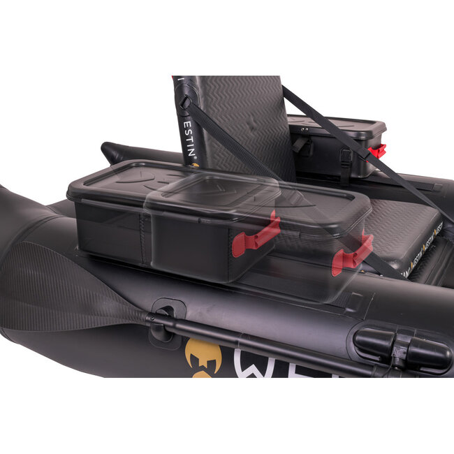 Westin Belly boat 180 cm voor stabiel en comfortabel vissen