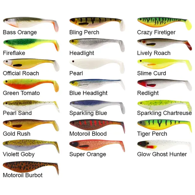 Westin Westin ShadTeez 7 cm 4 g – Realistische shad voor roofvis