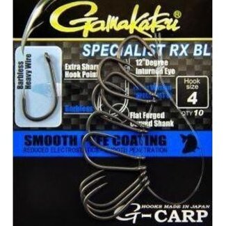 Gamakatsu Specialist Rx Barbless Karperhaak Haakmaat  4