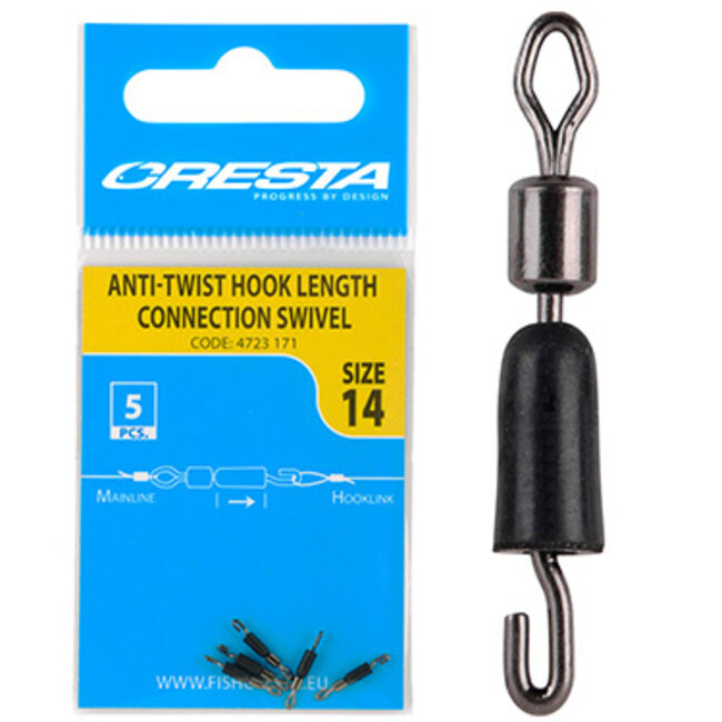 Cresta Inside Tube wartel voor onderlijnmontage maat 8